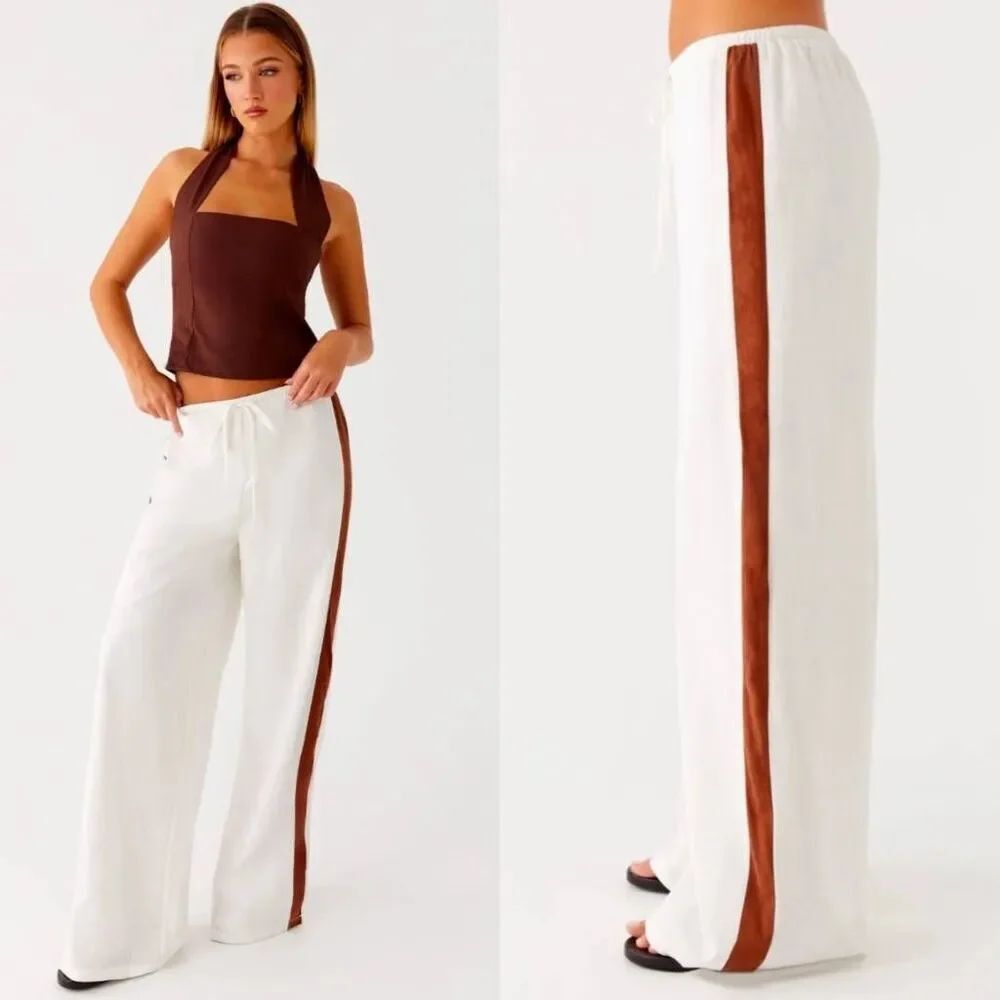 NWT Peppermayo Dalida Linen Pants US 0